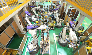 阻焊机器人系统及生产线系列